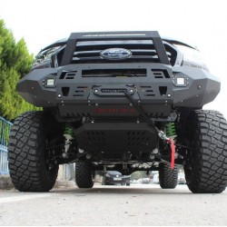 Ford Ranger Dakar Çelik Ön Tampon Ledbarlı Sensörsüz Karter Koruma 2015 ve Sonrası