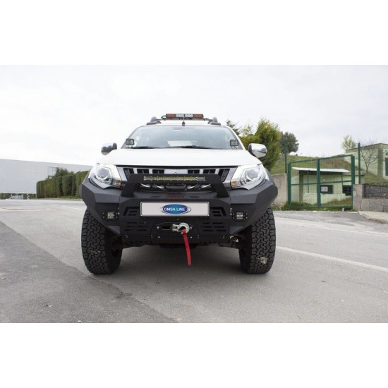 Mitsubishi L200 Dakar Ön Tampon Sensörsüz Ledbarlı Karter Koruma 2015-2019 Arası