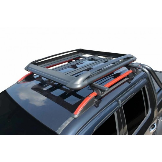 VW Amarok Sepet Ara Atkılı Siyah 110x120 cm 3 Parça